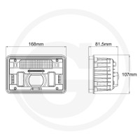GRANIT Reflektory kierunkowe LED 12264576 - Sklep PoltechParts
