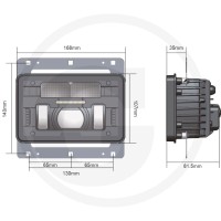 GRANIT Reflektory kierunkowe LED 12264576 - Sklep PoltechParts