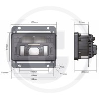 GRANIT Reflektory kierunkowe LED 12264576 - Sklep PoltechParts