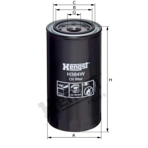 Hengst Filtr oleju 12064288
