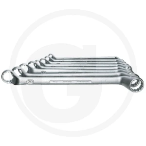 GEDORE Zestawy kluczy oczkowych dwustronnych, 12 el 7606030900