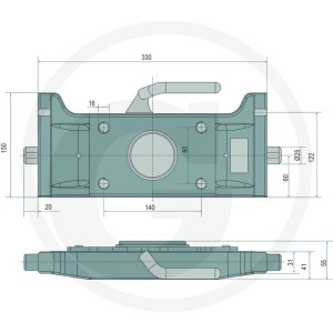 Scharmüller Płyta adaptacyjna Scharmüller 77707733050