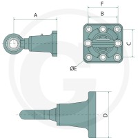 Walterscheid Ucho zaczepu 770ZOD5145 | poltechparts.pl