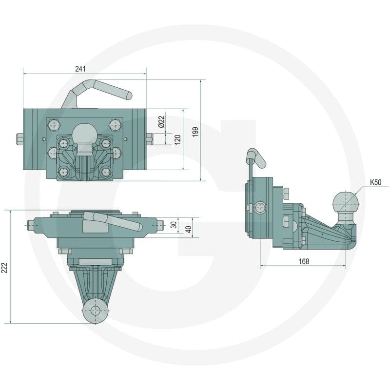 Scharmüller Zaczep automatyczny 777036241… | poltechparts.pl