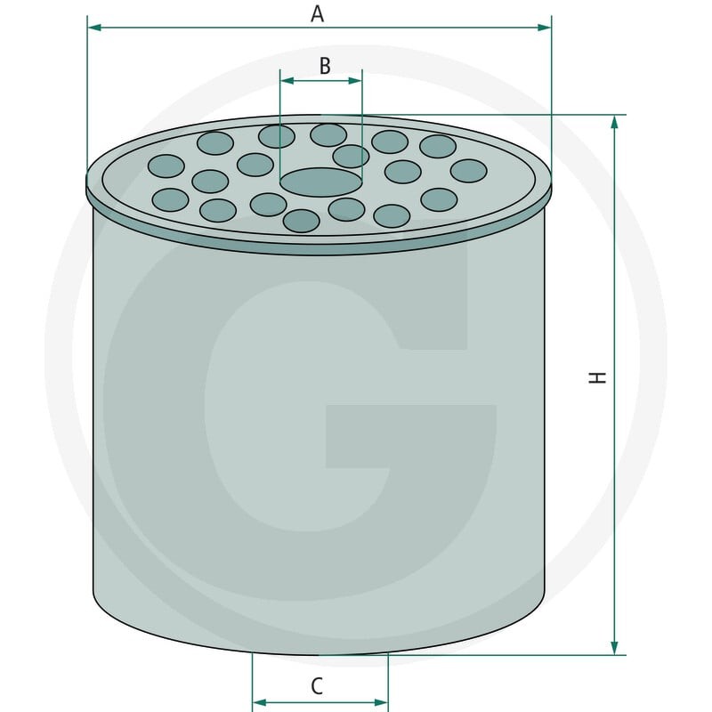 Fleetguard Filtr paliwa 739FF5788 | poltechparts.pl