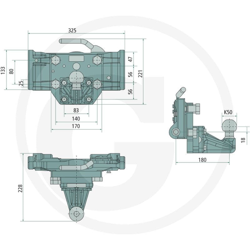 Scharmüller Zaczep automatyczny 777057325… | poltechparts.pl