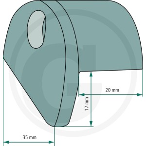 GRANIT Element mocujący 65400031