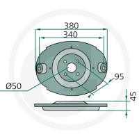 GRANIT Tarcza tnąca 647050359F - Sklep PoltechParts