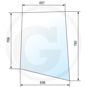 GRANIT Szyba drzwi 650883220