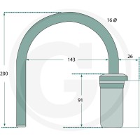 GRANIT Uchwyt lusterka 65499765 - 65499765 - Sklep rolniczy PoltechParts