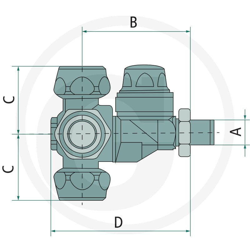 Braglia Mocowanie rozpylacza 6708461723 - 6708461723 - Sklep rolniczy PoltechParts