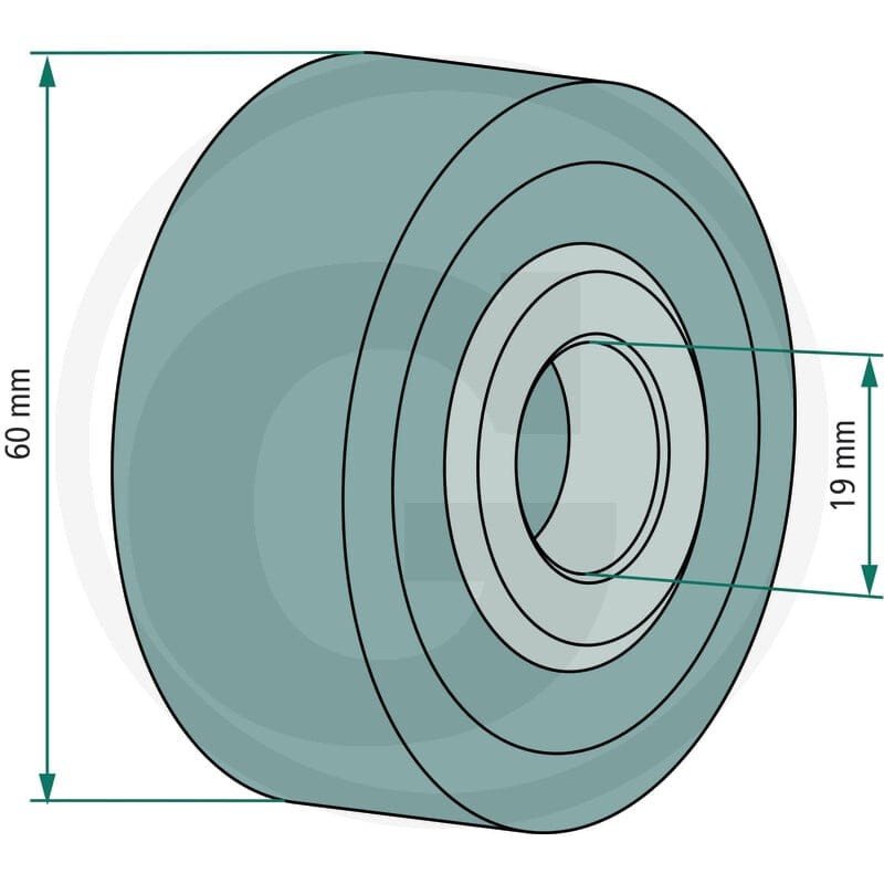 GRANIT Łożysko rolkowe 647JD8680F - 647JD8680F - Sklep rolniczy PoltechParts