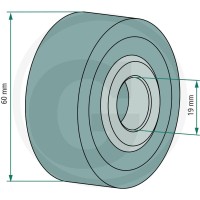GRANIT Łożysko rolkowe 647JD8680F - 647JD8680F - Sklep rolniczy PoltechParts
