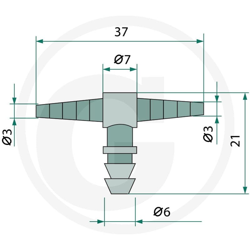 GRANIT Trójnik 65499709 - 65499709 - Sklep rolniczy PoltechParts