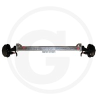 AL-KO Oś z odbojnikami gumowymi 89346.27.379.418 - 89346.27.379.418 - Sklep rolniczy PoltechParts