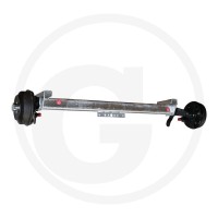 AL-KO Oś z odbojnikami gumowymi 89346.27.379.418 - 89346.27.379.418 - Sklep rolniczy PoltechParts
