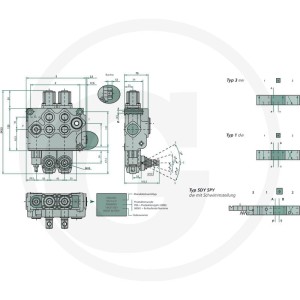Walvoil Zawór monobloku SD11-1-N-5VR13CL 86500202