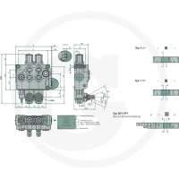 Walvoil Zawór monobloku SD11-1-N-38L 86500200 - 86500200 - Sklep rolniczy PoltechParts