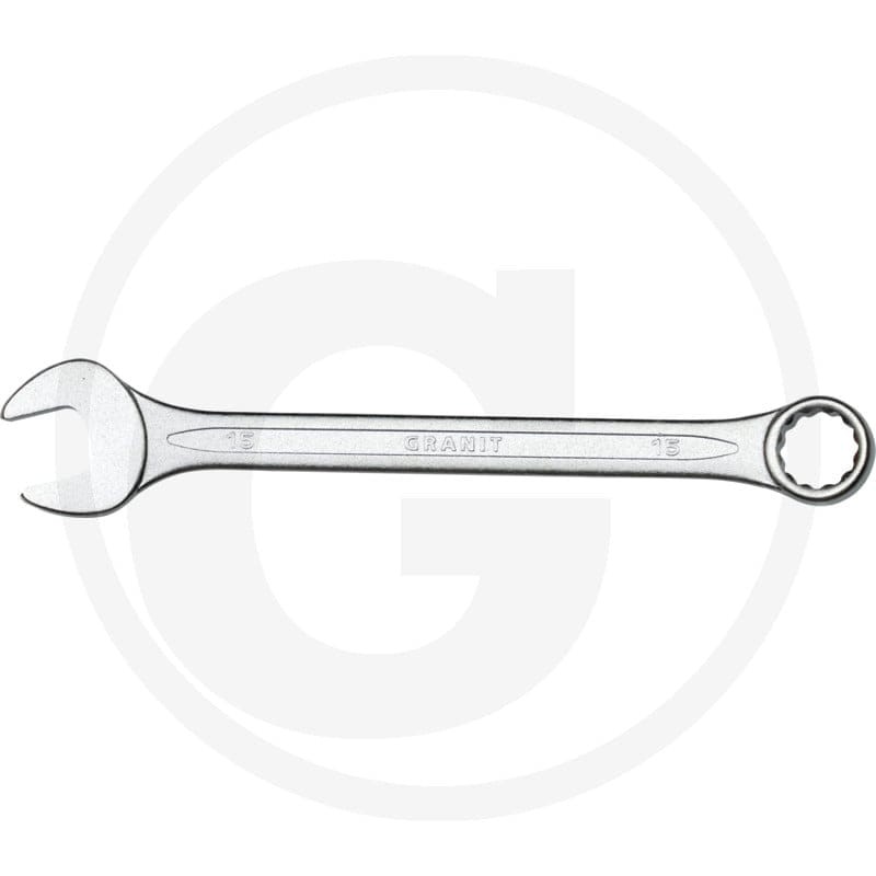 GRANIT BLACK EDITION Klucz szczękowo-oczkowy, z odsadzeniem 1 7301366 - 7301366 - Sklep rolniczy PoltechParts