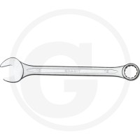 GRANIT BLACK EDITION Klucz szczękowo-oczkowy, z odsadzeniem 1 7301366 - 7301366 - Sklep rolniczy PoltechParts