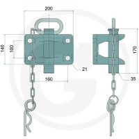Walterscheid Zaczep manewrowy 770KU603 - 770KU603 - Sklep rolniczy PoltechParts