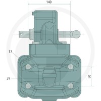 Walterscheid Zaczep automatyczny z kołnierzem 770KU2000B-4 - 770KU2000B-4 - Sklep rolniczy PoltechParts