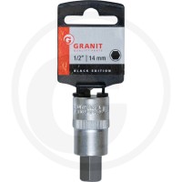 GRANIT BLACK EDITION 1/2" Bit - nasadka z gniazdem sześciokąt 7301162 - 7301162 - Sklep rolniczy PoltechParts