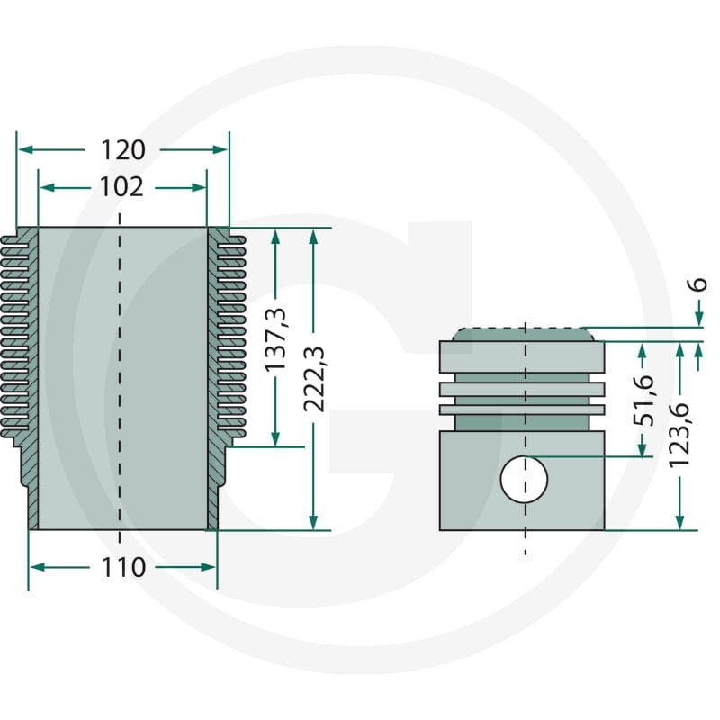 KS Zestaw naprawczy silnika 75793741960 - Sklep PoltechParts
