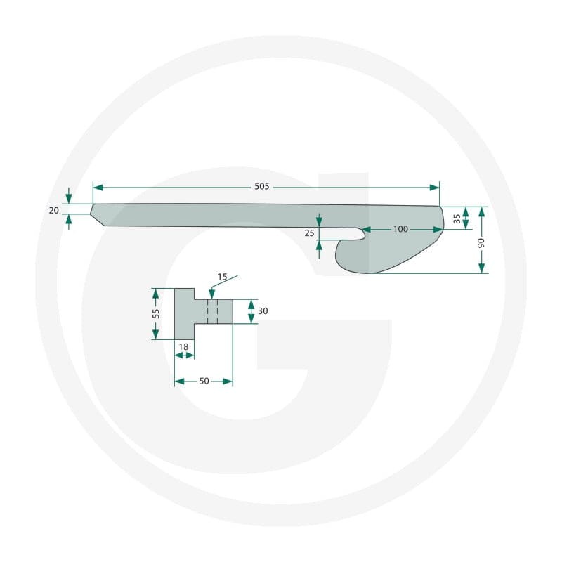 GRANIT Konsola do przyspawania 778755123 - 778755123 - Sklep rolniczy PoltechParts