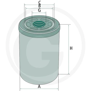 GRANIT Filtr hydrauliczny 8002180