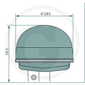 SACEX Lampa ostrzegawcza H21 „Elipsa” 70799411