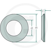 CBM Podkładka dystansowa 712D702B - 712D702B - Sklep rolniczy PoltechParts