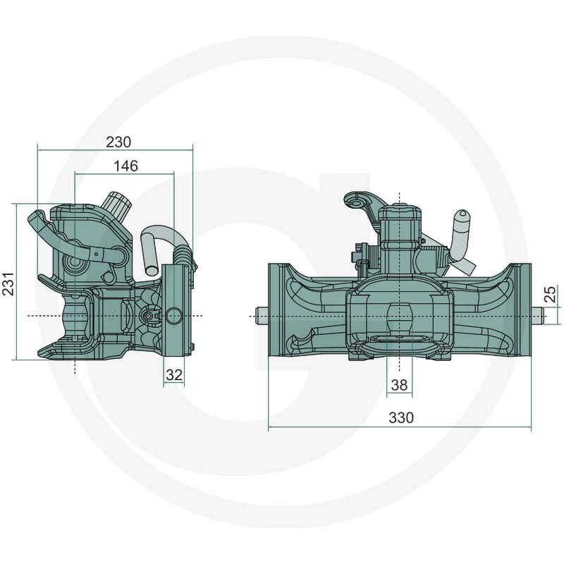 Sauermann Zaczep automatyczny Sauermann 711170028 - Sklep PoltechParts