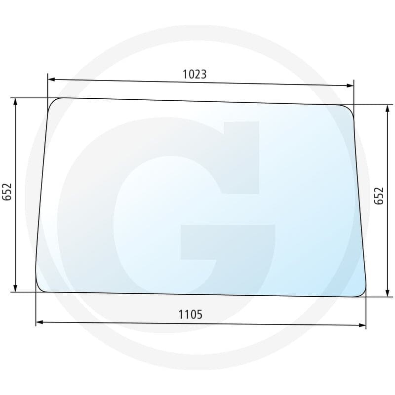 GRANIT Szyba przednia 650885715
