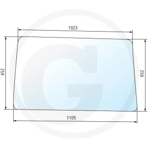 GRANIT Szyba przednia 650885715