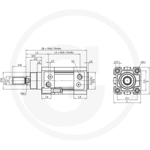 GRANIT ZTI-TNC5050/0800 C 60631600163