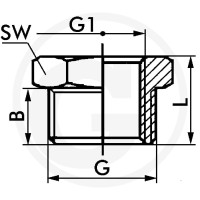 GRANIT F-R-1-3/4-MSv Złączka redukcyjna 60612250022 - 60612250022 - Sklep rolniczy PoltechParts