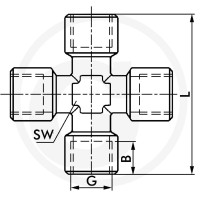 GRANIT F-KI-1/2-MSv Czwórnik 60612684009 - 60612684009 - Sklep rolniczy PoltechParts