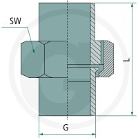 GRANIT F-DLÖ-II-1/2-VA Złączka dwustronna 60612115159 - 60612115159 - Sklep rolniczy PoltechParts