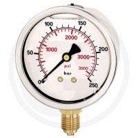 GRANIT M-GU-63-0/25-1/4-VA-bar/psi Manometr 60618240309 - 60618240309 - Sklep rolniczy PoltechParts