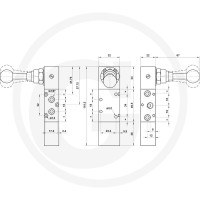 GRANIT VAZ-HHF530-G-1/8 1 - Rozdzielacz ręczny 606AZ5213CML90 - 606AZ5213CML90 - Sklep rolniczy PoltechParts