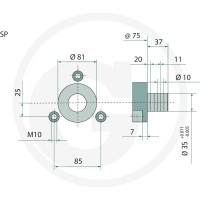 Annovi Reverberi Pompa membranowa-tłokowa AR 115 bp SP 67016263 - 67016263 - Sklep rolniczy PoltechParts