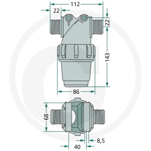 ARAG Filtr ciśnieniowy 6703224043