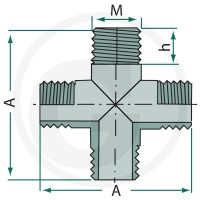 ARAG Przyłącze czterodrożne 670150020 - 670150020 - Sklep rolniczy PoltechParts