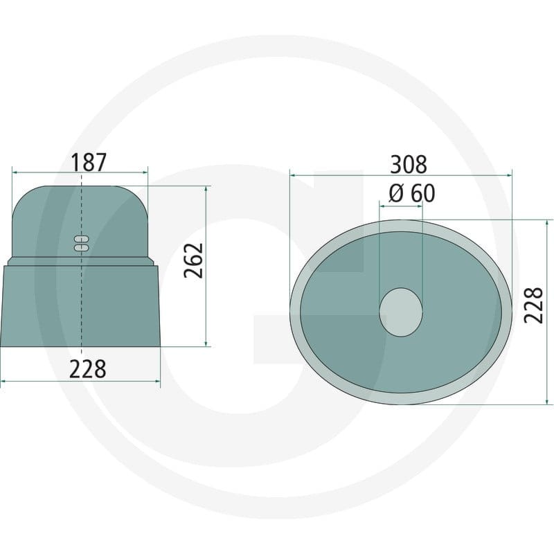 GRANIT Osłona przegubu 614397167 - 614397167 - Sklep rolniczy PoltechParts