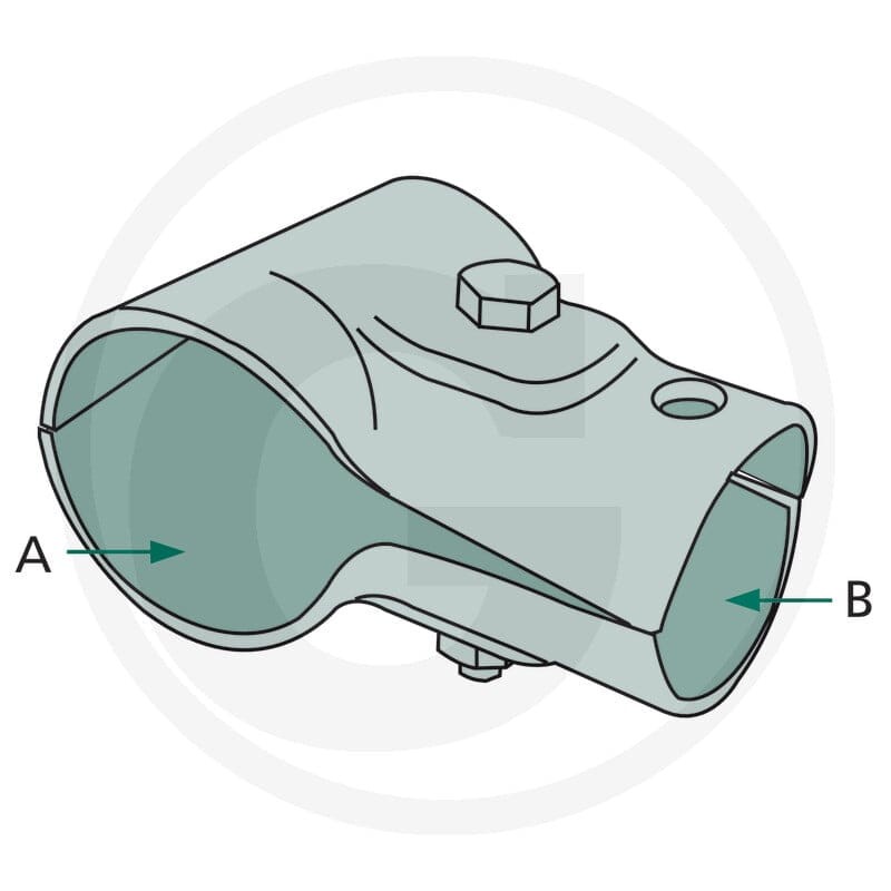 GRANIT Obejma trójnikowa 58083218 - 58083218 - Sklep rolniczy PoltechParts