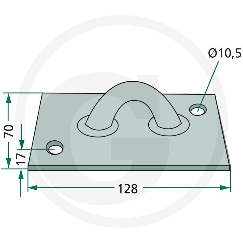 GRANIT Kotwica 58083056 - 58083056 - Sklep rolniczy PoltechParts