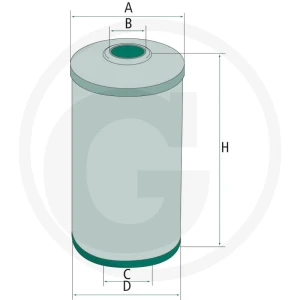 MANN FILTER Filtr oleju silnikowego 565HU1072X