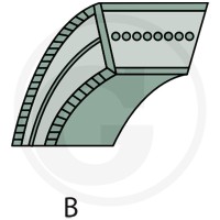 GRANIT by PIX Pasek klinowy 57270016 - 57270016 - Sklep rolniczy PoltechParts