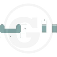 GRANIT Wspornik wzmacniający 57115AR32011 - 57115AR32011 - Sklep rolniczy PoltechParts